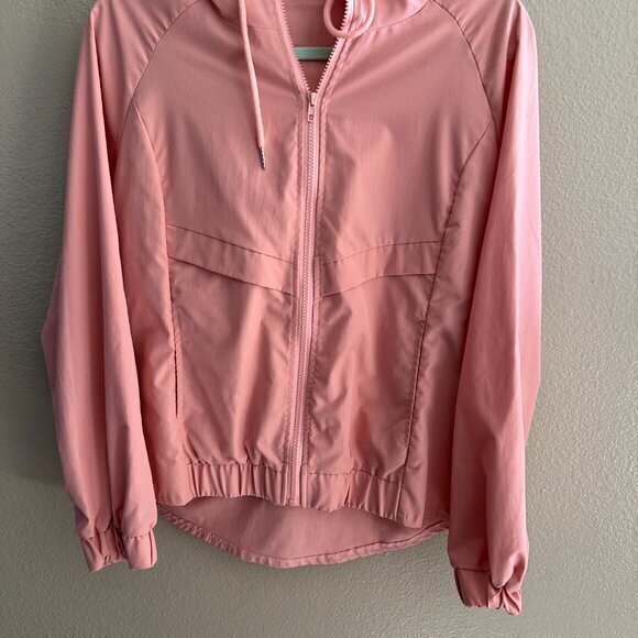 Shein Pink‎ Windbreaker Size Large - Picture 4 of 6